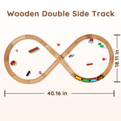 SainSmart Jr. double-side-tracks enable creative figure-eight play