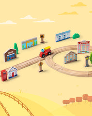 SainSmart Jr town play set: fire station supports cooperative play and pretend rescues