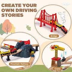SainSmart Jr. wooden track system designed for expandability with other brands.
