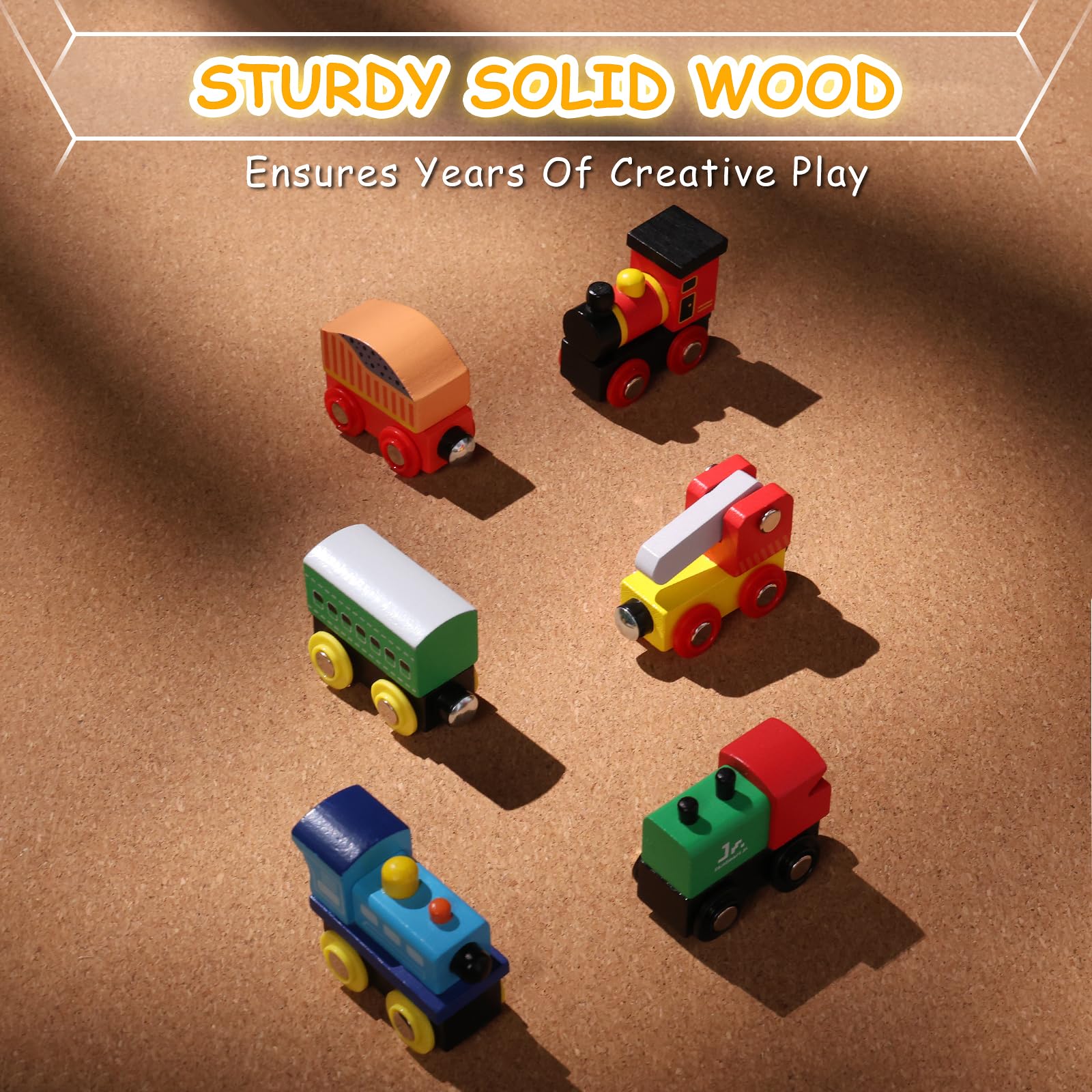 SainSmart Jr wooden tanker car with magnetic links for easy assembly