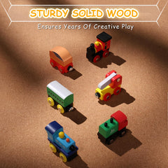 SainSmart Jr wooden tanker car with magnetic links for easy assembly