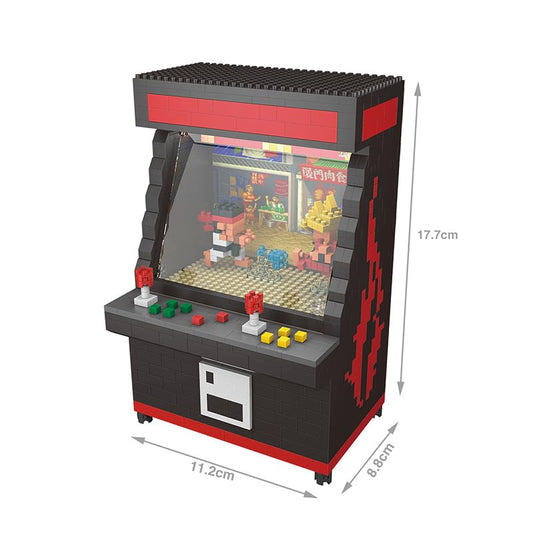 SAJIMEICY detailed instructions guide the fighter blocks to a mini figure