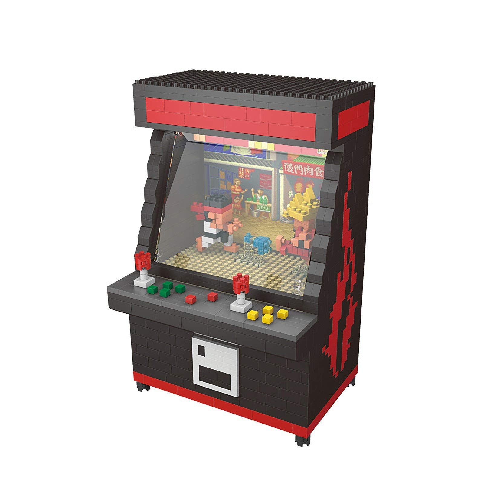 SAJIMEICY fighter micro blocks assembly for game fans