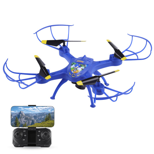 Sakar Sonic Sky Racer drone captures aerial family moments with built-in camera.