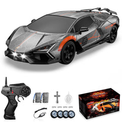 Sakeye RC Drift Car front view in 1:16 scale for easy handling.