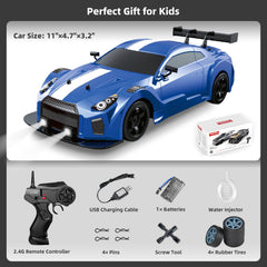 Sakeye RC Drift Car battery charging, ready for longer play sessions