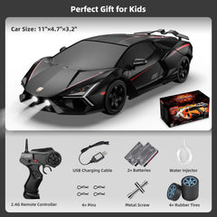 Sakeye RC Drift Car battery pack provides extended playtime with quick recharge