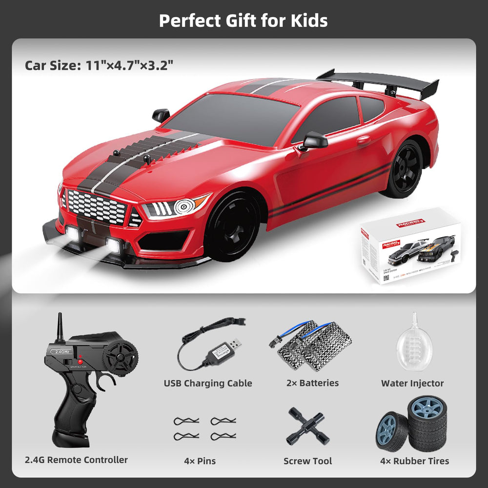 Sakeye RC Drift Car drift tires image demonstrates agility on floors and boards.