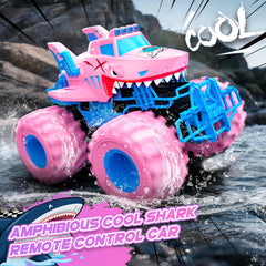 Salazaza Shark RC Car battery life indicator ready for roughly 60 minutes of play
