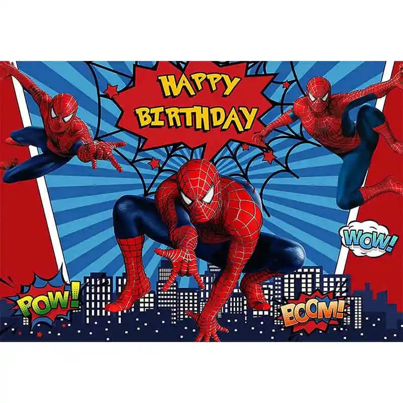 saleix Spidey tablecloth protects surfaces while enhancing the Spider-Man theme