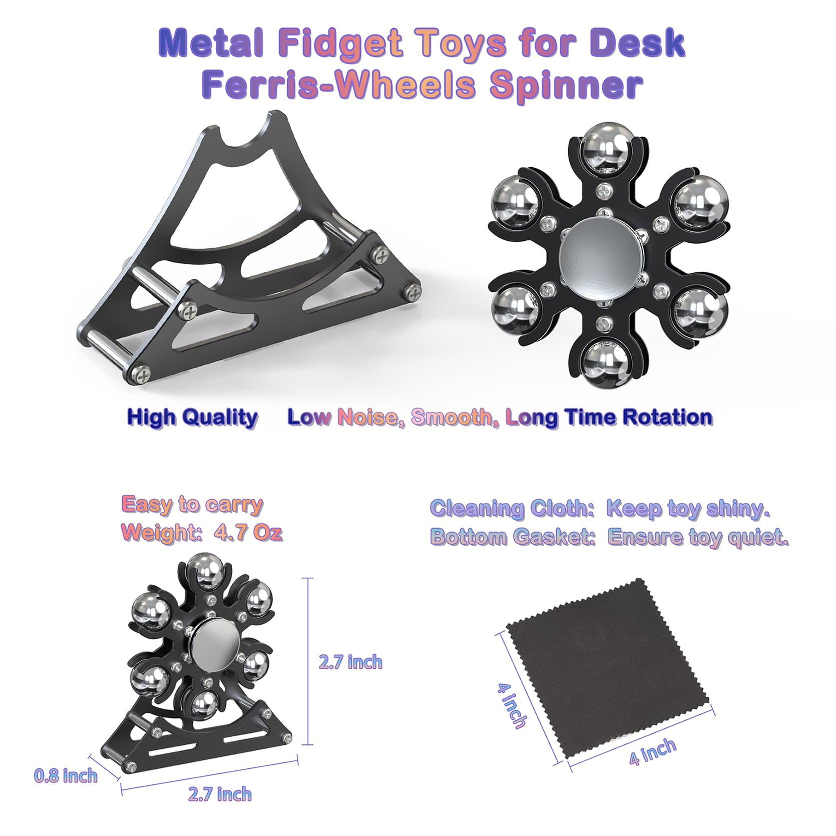 Samilalago metal EDC toy pocket-friendly design for on-the-go stress relief