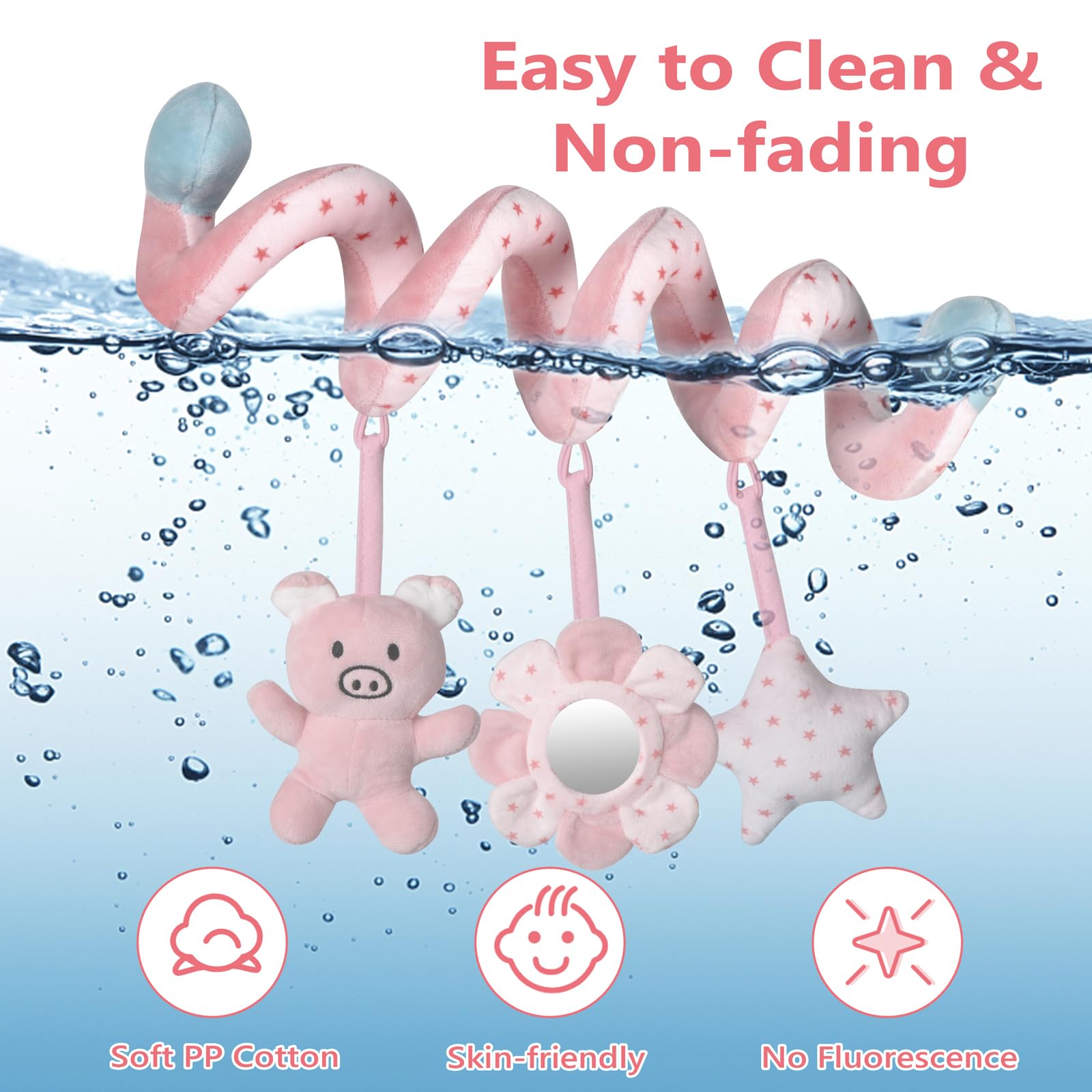 SAMMAS detachable hanging toys rearrange for versatile play