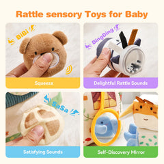 Samonyed forest animal plush set full collection: portable soft toys for travel