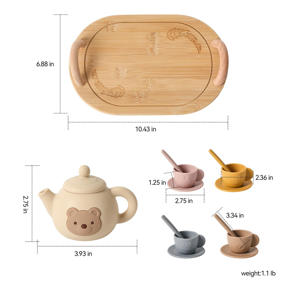 Samonyed pretend play set encouraging creative storytelling and sharing