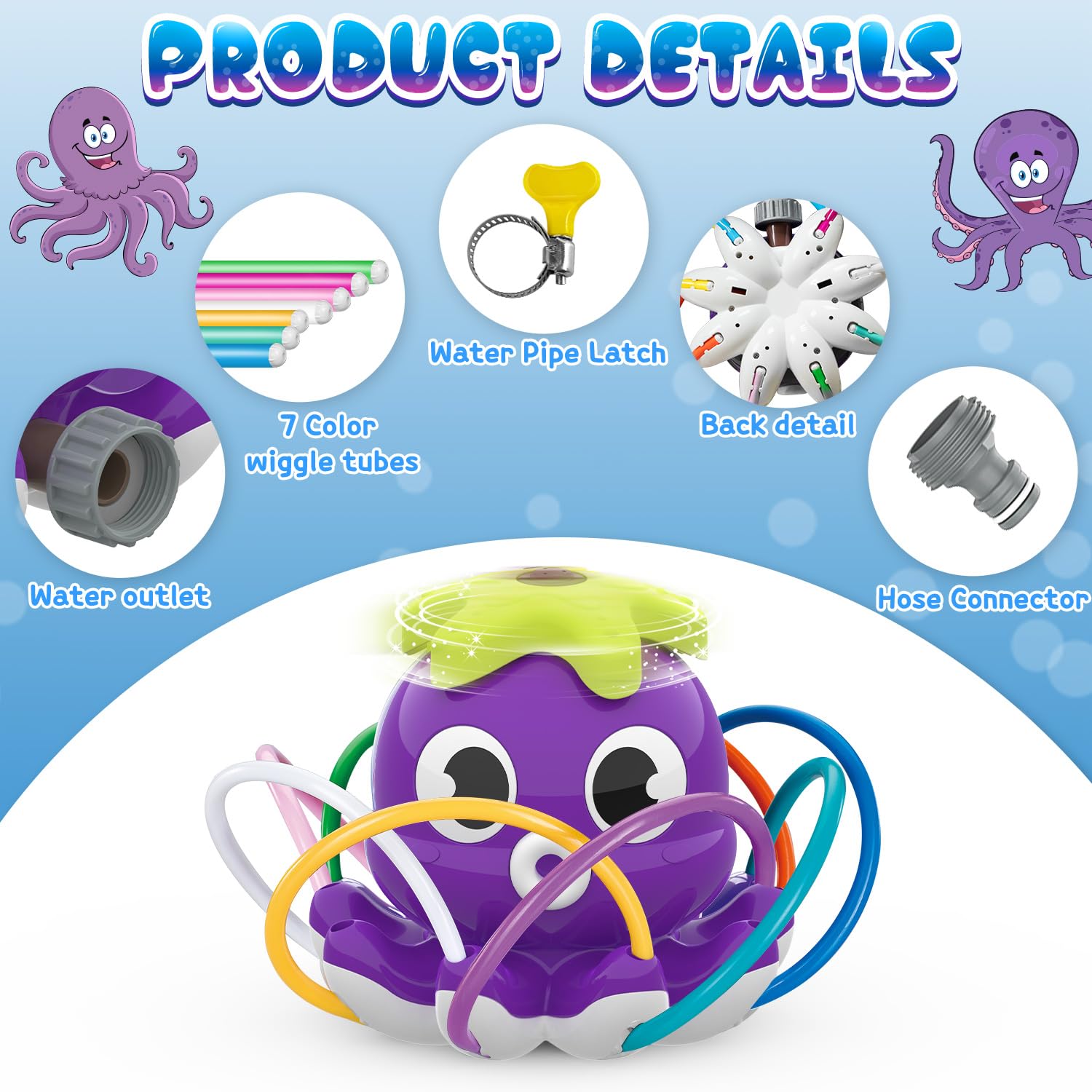 Samtop garden hose connector enables quick, tool-free setup