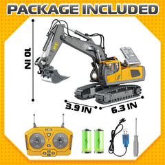 Samtop RC excavator makes a great gift for birthdays and holidays.