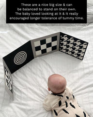 Samuel Sensory crib contrast toy ideal for infant sight lines.