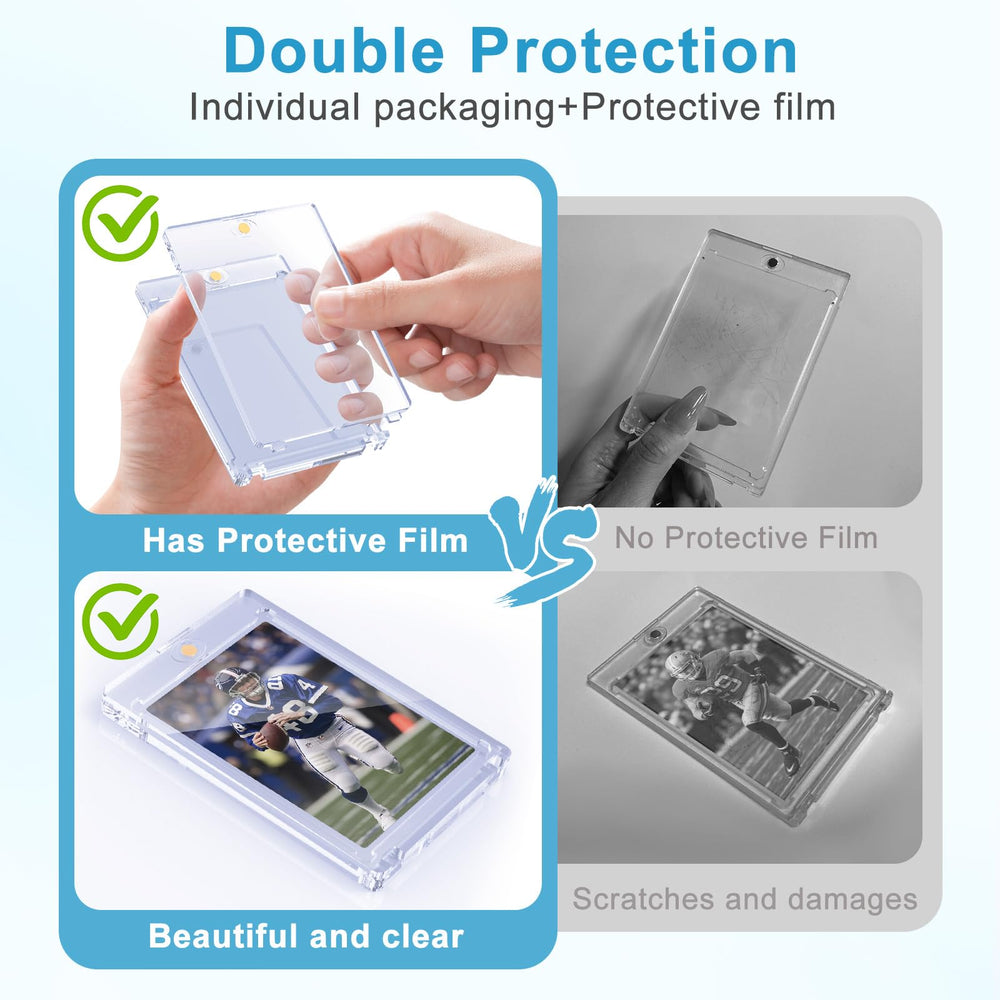 SAMYUCHO UV-blocking protection and diamond corners protecting edges and preventing bending