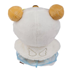 San-X Rilakkuma Swan Series plush face detail emphasizes friendly charm.