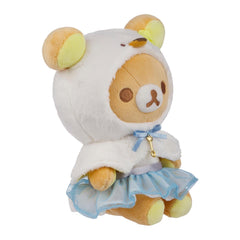 San-X Rilakkuma Swan Series plush stitching detail indicates durable construction.