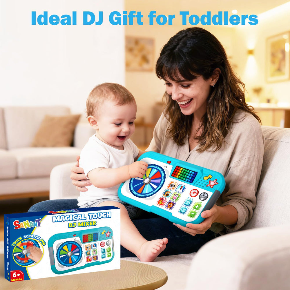 SANANT Baby DJ Set portable design makes it easy to bring music fun anywhere