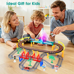 SANANT gift-ready-trains-and-rails makes a perfect indoor birthday surprise.