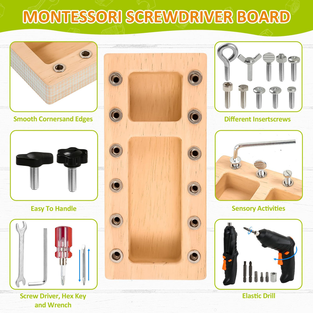 SANANT wooden tools with textured handles to improve grip and control