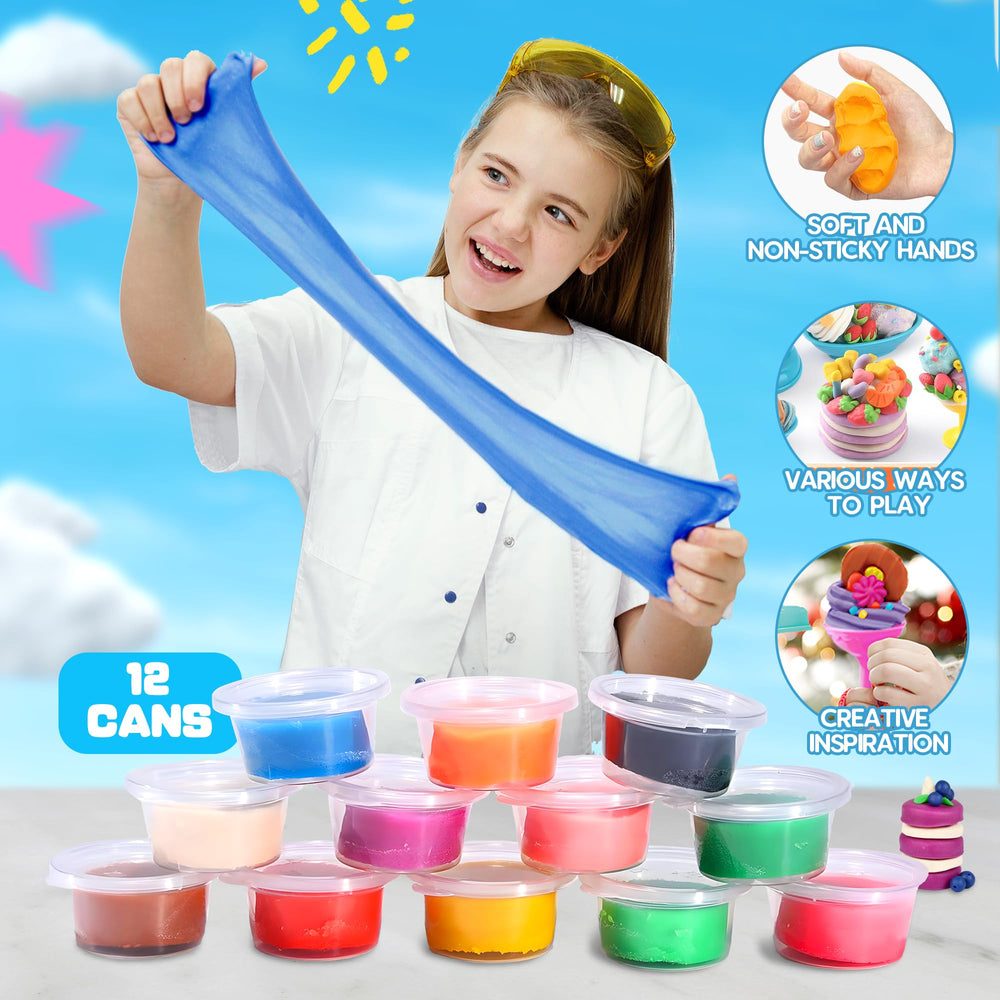 SANCO Dough Sets dessert bowls and spoons fueling pretend desserts