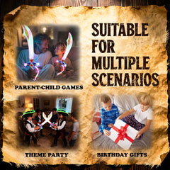 SANCO pirate play set in use during home adventures