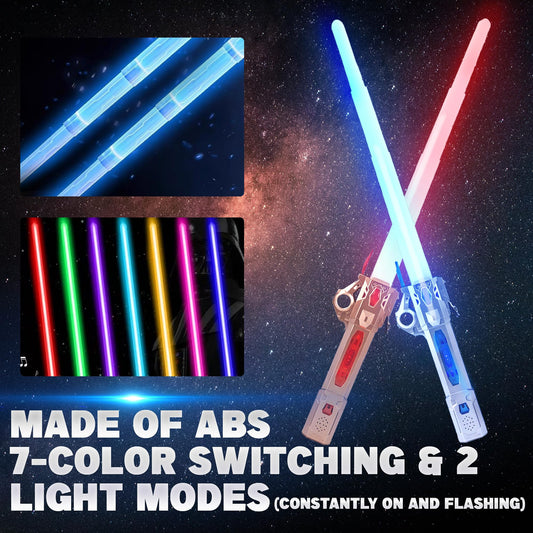 SANCO retractable sabers with extendable blades for dynamic battles