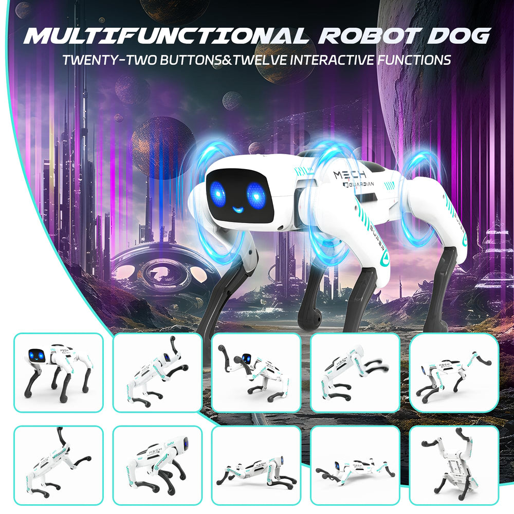 SANCO Smart Robot Dog programming mode encourages creativity and logical thinking.