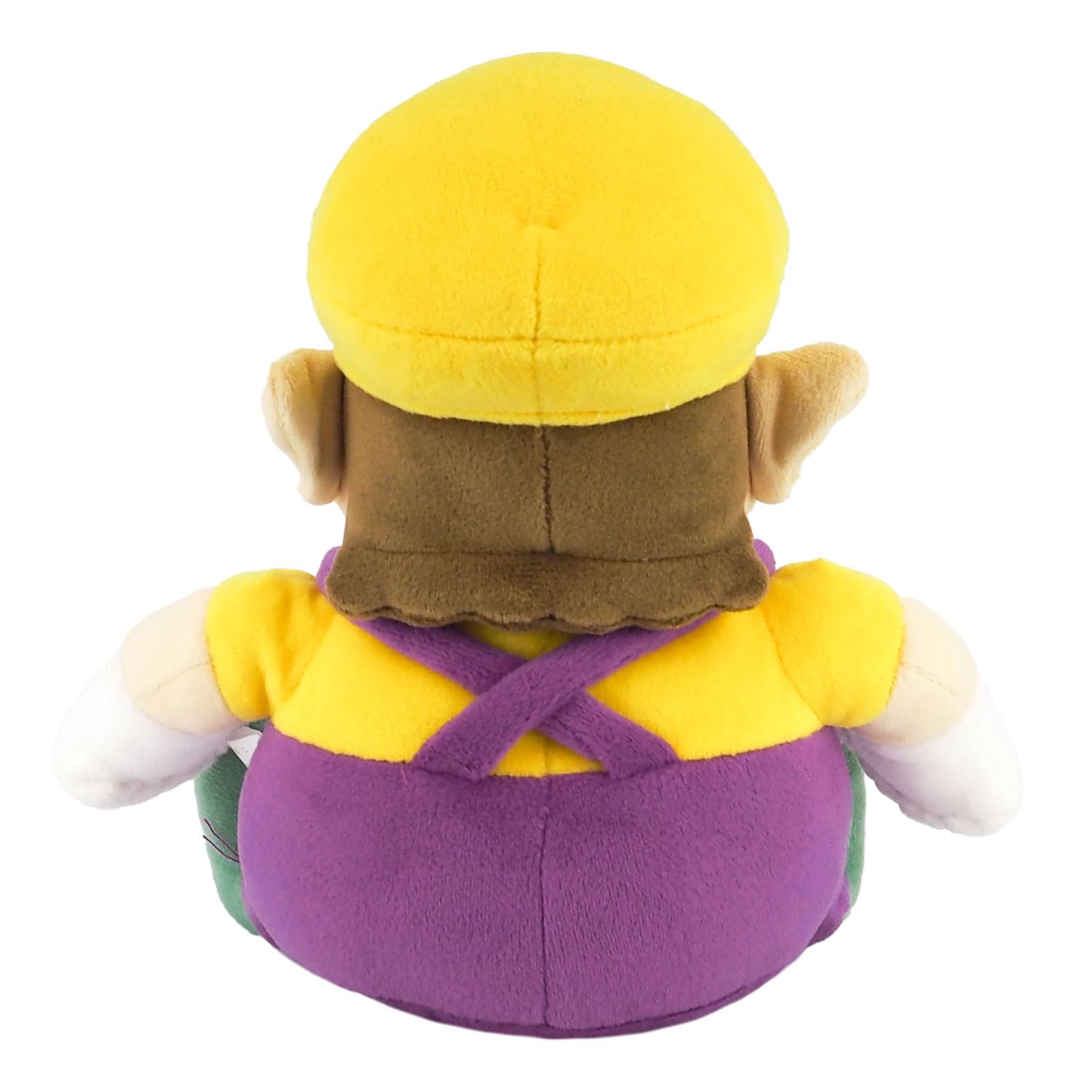 Sanei Wario plush face detail, vibrant colors and character-inspired charm.