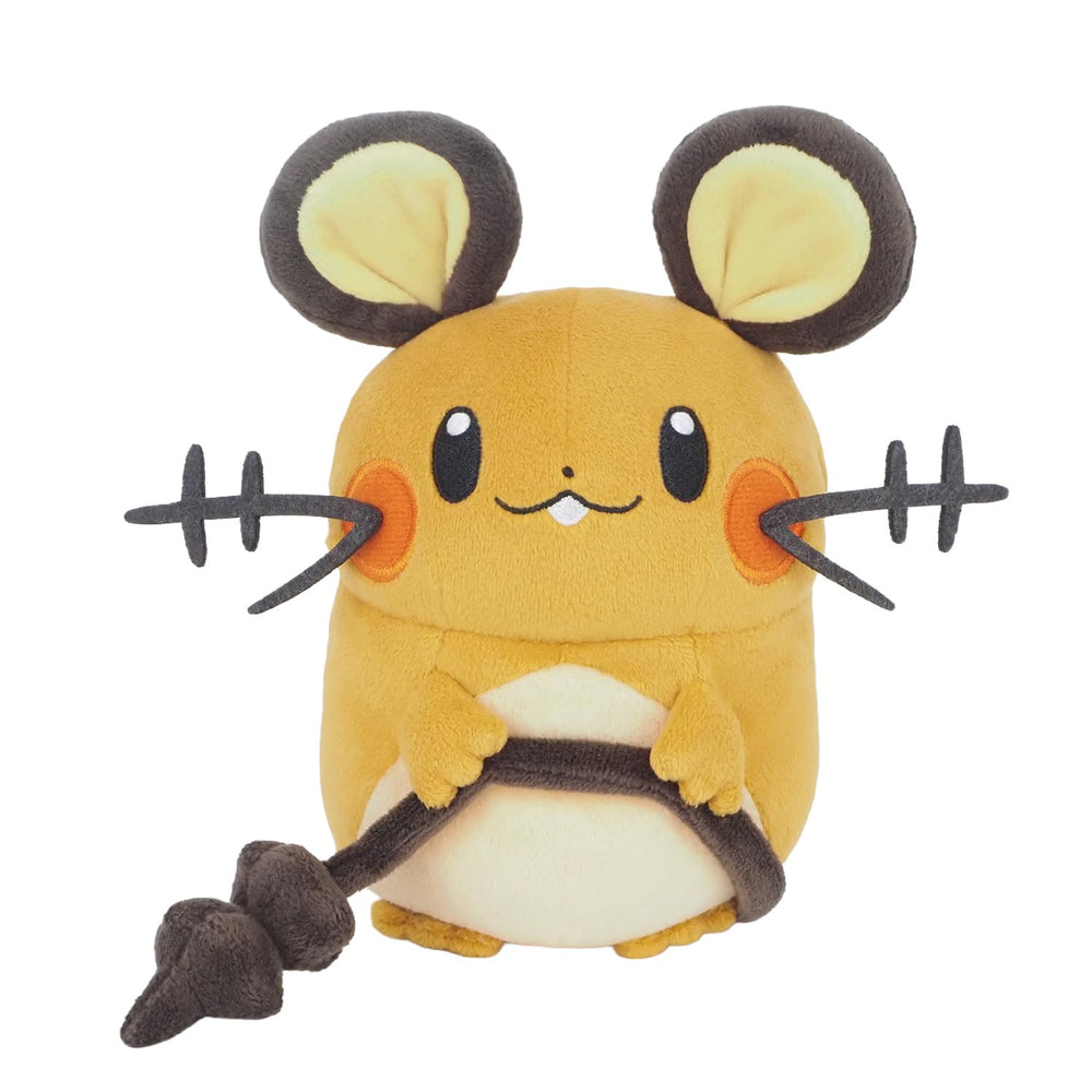 Sanei Dedenne All-Star plush, 7in, soft and cuddly for fans and display.