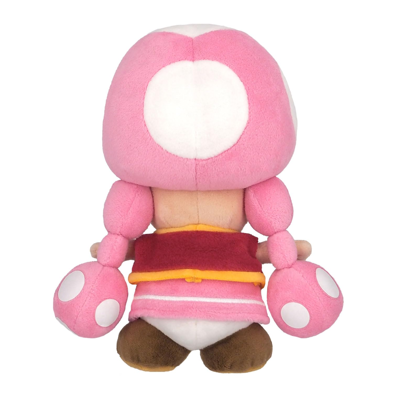 Sanei Toadette plush close-up showing iconic hat and color