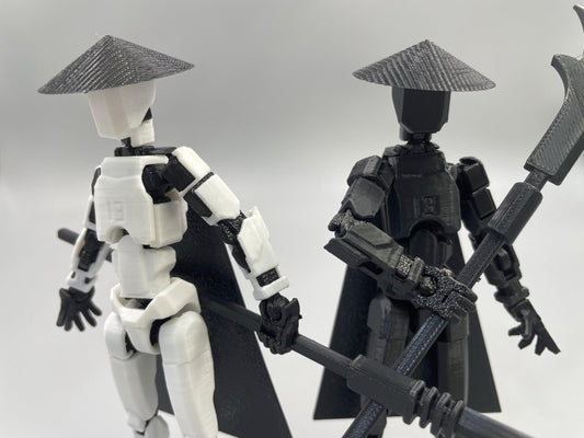 SANSGOUP Titan 13 multi-jointed robot enables dynamic poses for photography or display.