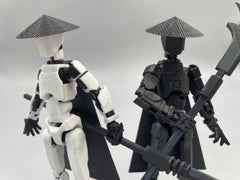 SANSGOUP Titan 13 multi-jointed robot enables dynamic poses for photography or display.
