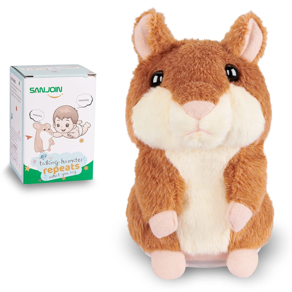 SANJOIN hamster size detail 16.5 cm highlighting compact, child-friendly height.