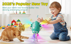 SANJOIN octopus toy includes a fishing rod for imaginative play