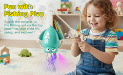 SANJOIN rechargeable octopus toy uses Type-C cable for ongoing fun