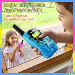 SANJOIN 2000mAh battery keeps kids chatting during long play sessions.