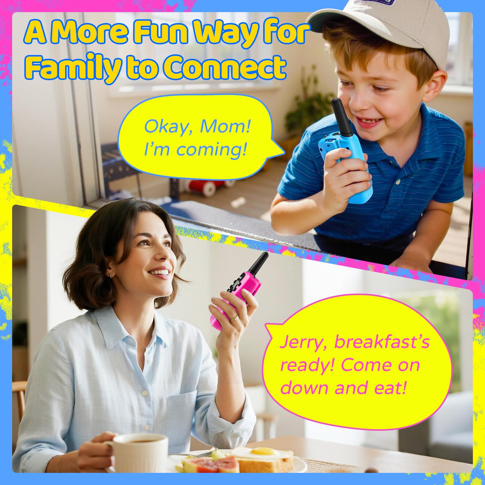SANJOIN 3km range helps stay connected across playgrounds and trails.