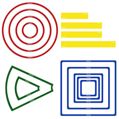 SANKOYO 10ft cube spell template for precise range visualization.