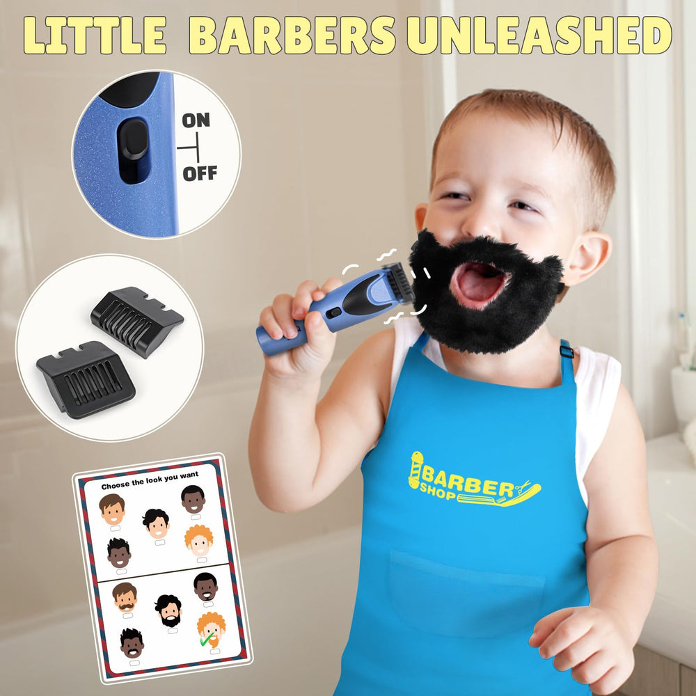 Sanlebi Barber Shop electric shaver with vibration for realistic role play