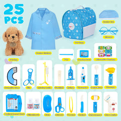 Sanlebi educational pet vet play enhances confidence and empathy.