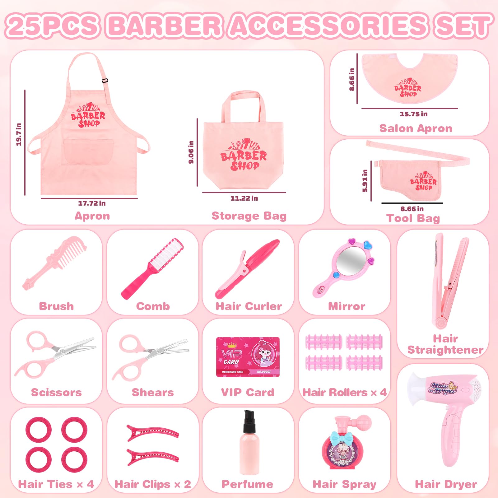 Sanlebi pink storage bag keeps accessories neatly stored