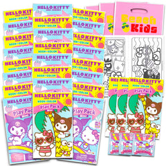 SANRIO Hello Kitty mini party favors set featuring 24 packs, ideal for kid parties.