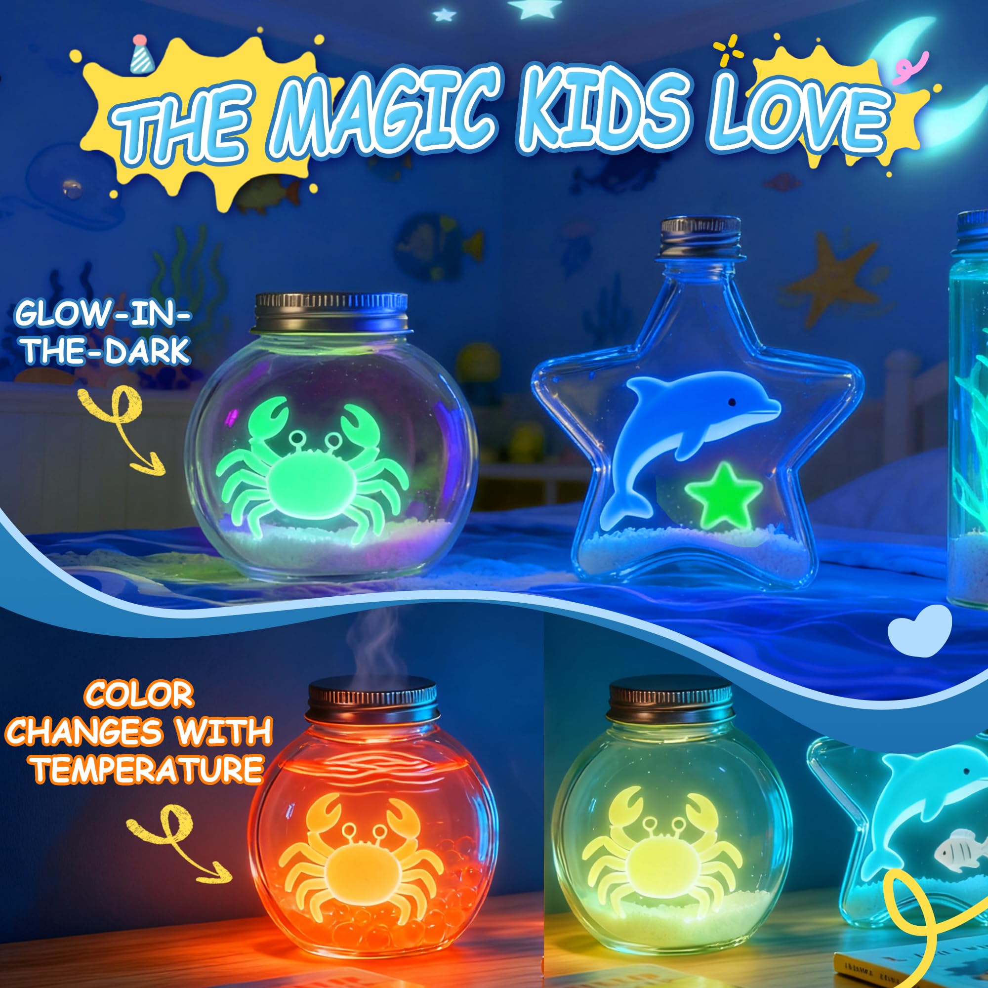 Santreetoy kit color gels display vibrant hues for DIY gel pets