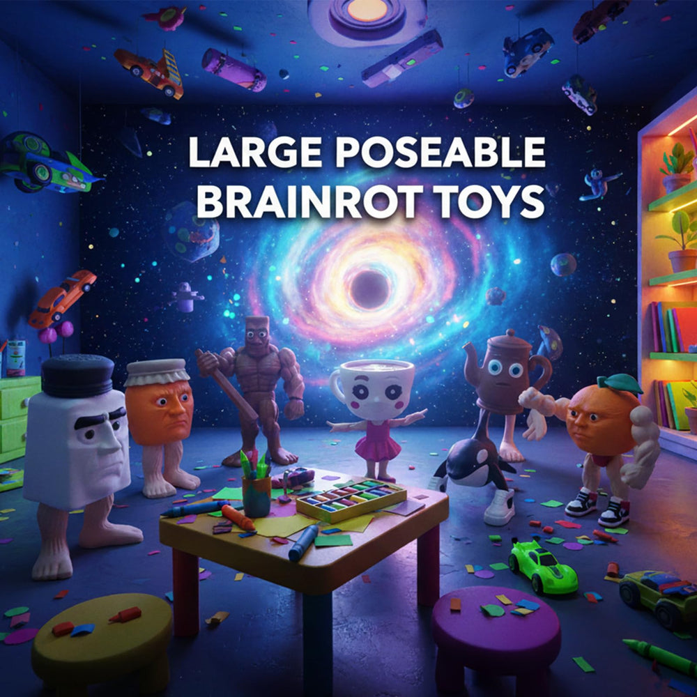 Sarcidery Brainrot collectible gift sparks creativity and family fun.