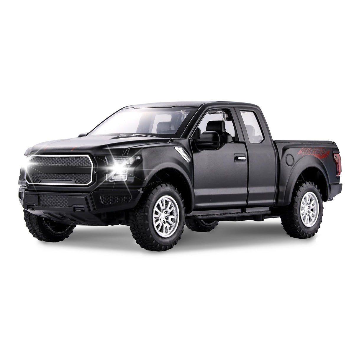 SASBSC F150 toy truck front view with durable metal build for rough play