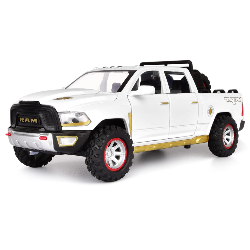 SASBSC RAM 1500 diecast truck with a sturdy metal body for durable play.